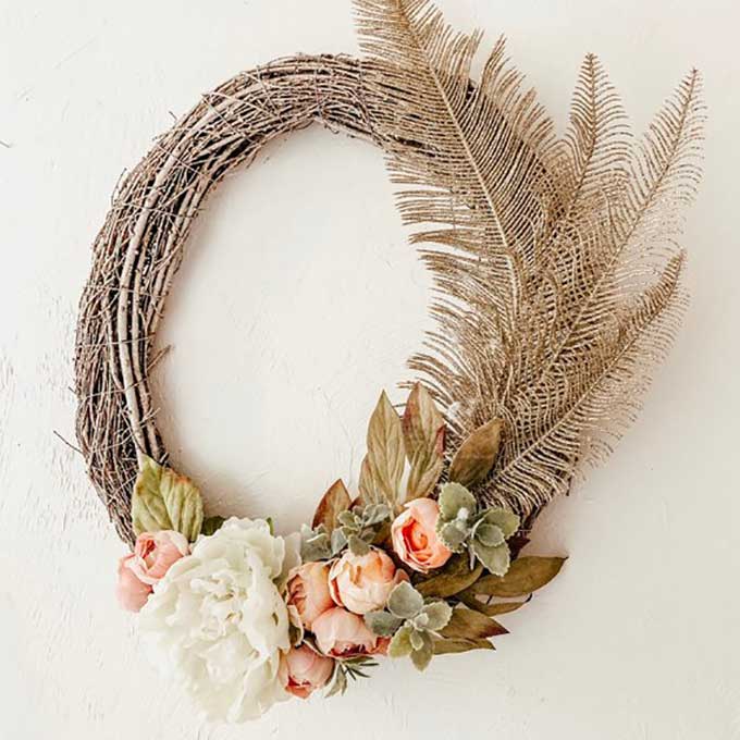 Spring Wreath Ideas|unique Spring wreath ideas|spring wreath diy|wreath diy|easter wreath|succulent wreath|boxwood wreath|cotton stem wreath|bicycle wreath|floral wreath|Spring wreath Pinterest|diy wreath ideas|how to make a floral wreath|Spring wreath ideas with burlap|grapevine wreath for spring|Spring wreath ideas for front door|spring diy|kids diy|easy diy|homemade Spring wreath ideas|Hallstrom Home