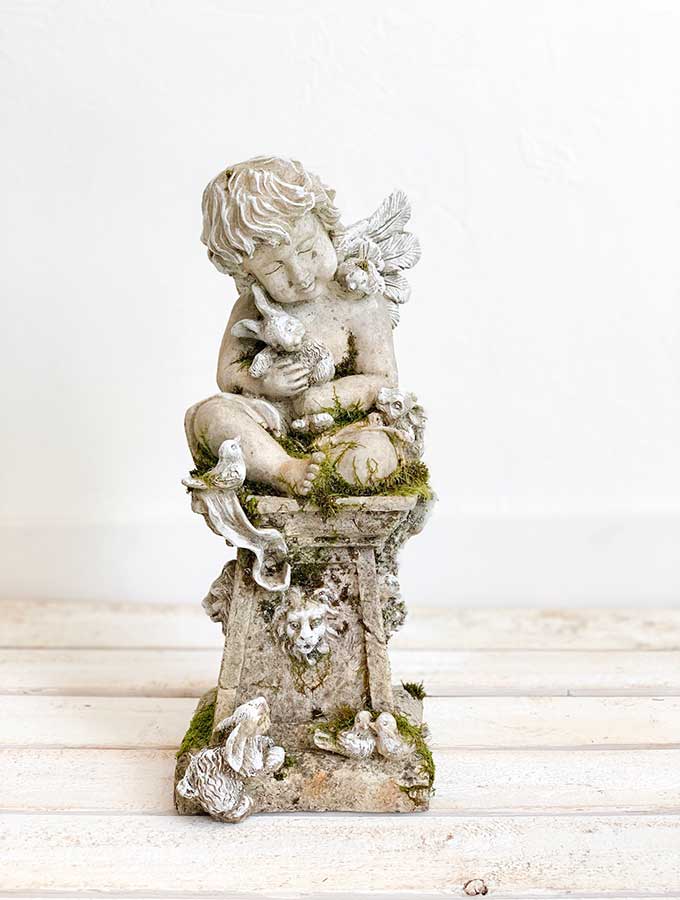 Angel Statues-French Nordic Style|Shabby Chic Decor|Chalk Painting Diy|Remembrance Gift|Garden Decor|French Home Decor|Painting Tips|French Style Home