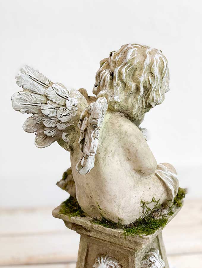 Angel Statues-French Nordic Style|Shabby Chic Decor|Chalk Painting Diy|Remembrance Gift|Garden Decor|French Home Decor|Painting Tips|French Style Home