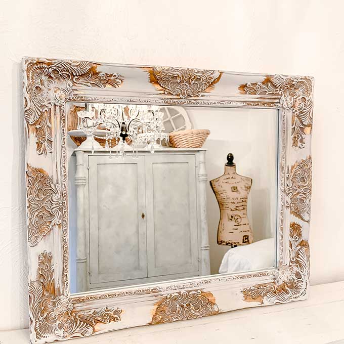 Beautifully Framed Bathroom Mirrors|vanity mirror|bathroom mirror|shabby chic|farmhouse|framed mirror|home decor|wall mirror|large mirror|Hallstrom Home