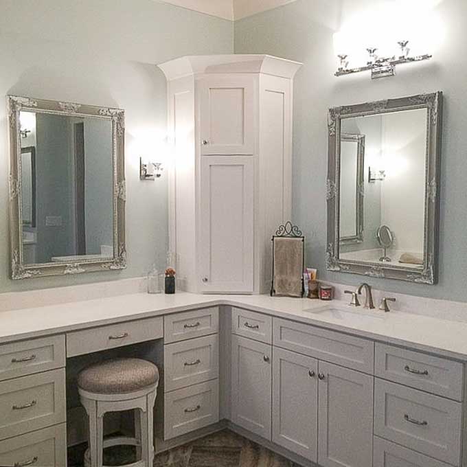 Beautifully Framed Bathroom Mirrors, Framed Vanity Mirrors Large