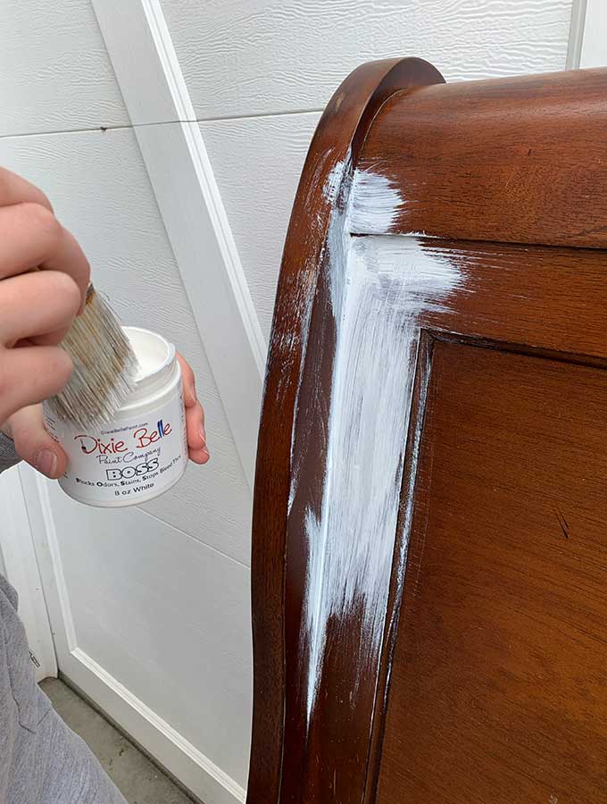 How to Get a Smooth Finish with Chalk Paint|chalk paint|diy chalk paint|how to chalk paint|chalk paint with roller brush|chalk paint with foam brush|smooth finish with chalk paint|how to get rid of brush strokes|chalk paint satin finish|diy furniture|painting furniture|Hallstrom Home