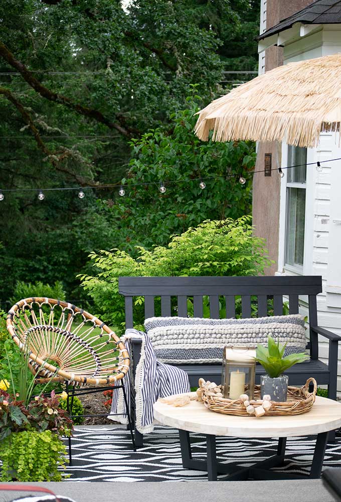 Boho outdoor on sale dining chairs