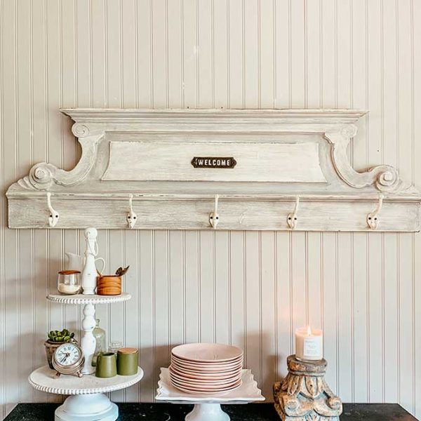 White Wax Tutorial for Chalk Paint Hallstrom Home