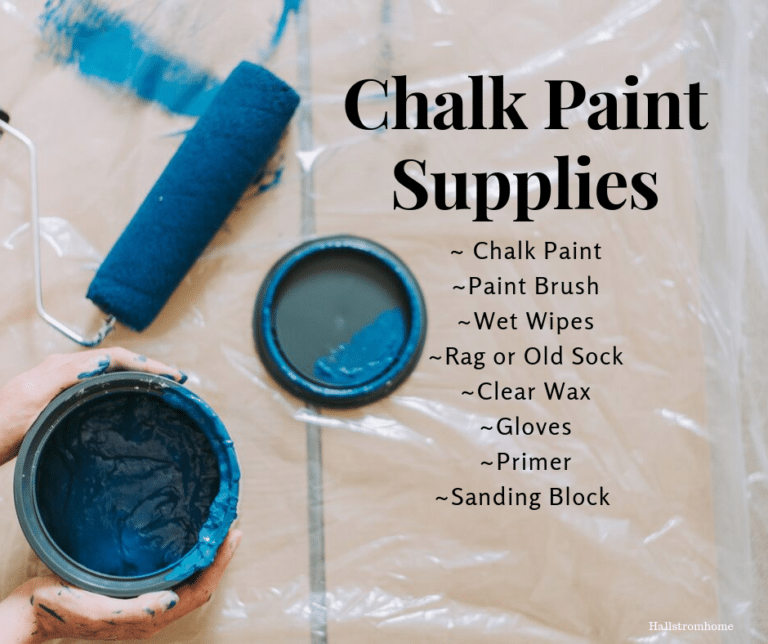 Chalk Painting for Beginners/ 7 things You Need to Know Hallstrom Home