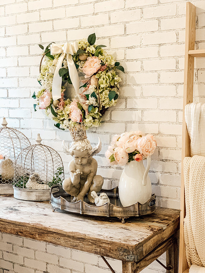 Spring Wreath With Easter Eggs, Spring Wreaths for Front Door