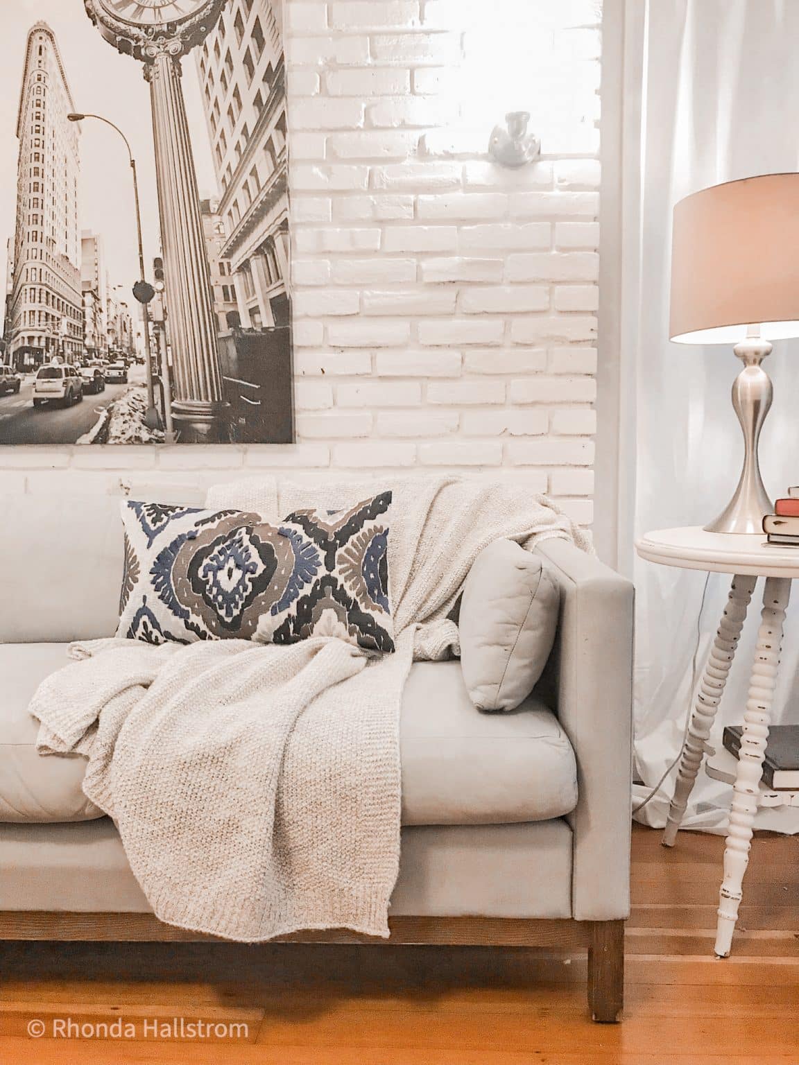 How to Chalk Paint a Leather Sofa Hallstrom Home