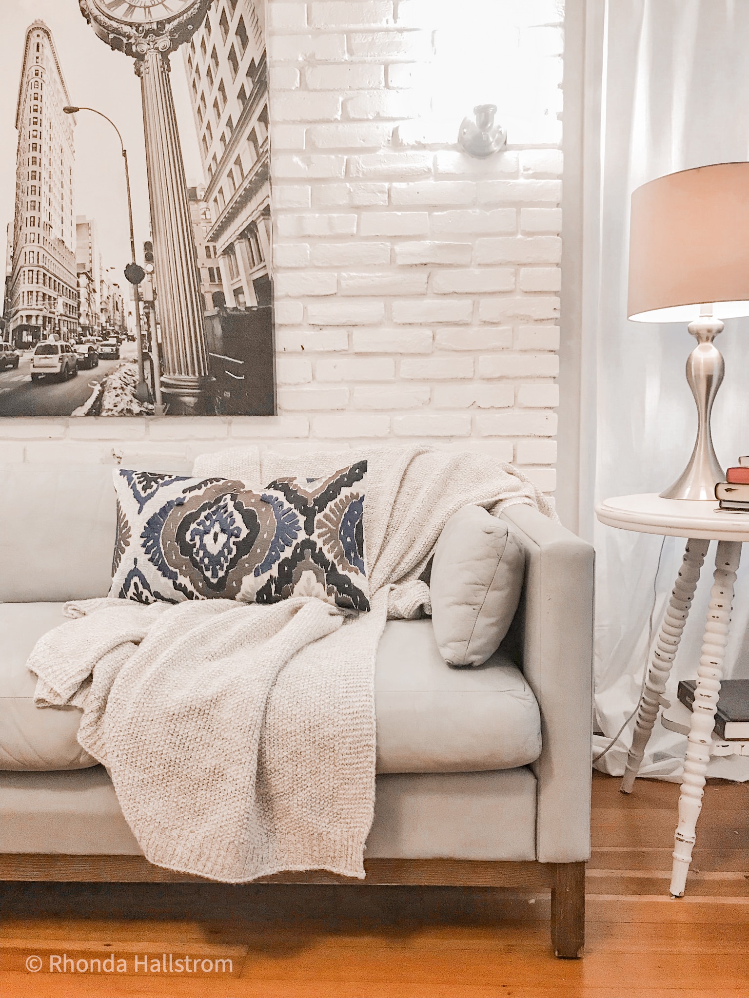 How to Chalk Paint a Leather Sofa Hallstrom Home