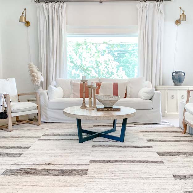 Picking a Farmhouse Rug |farmhouse style|farmhouse rug|farmhouse living|antique farmhouse rug|best rugs|trending rugs|oriental rug|farmhouse oriental rugs|farmhouse living room|living room rug|wool rug|how to style rug|style wool rug|HallstromHome