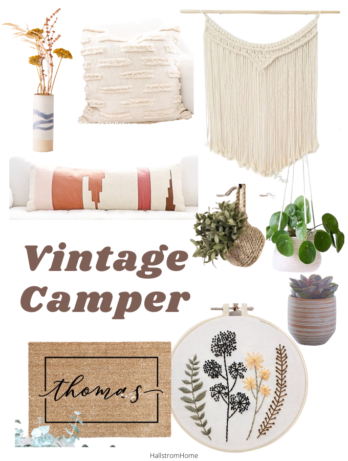 Camper Trailer Fixer Upper |camper reno|camper renovation|trailer reno|trailer renovation|diy fixer upper|fixer upper|diy trailer|update trailer|trailer update|shabby chic trailer|gypsy trailer|shabby chic|caravan|caravan reno|farmhouse style|modern farmhouse|HallstromHome