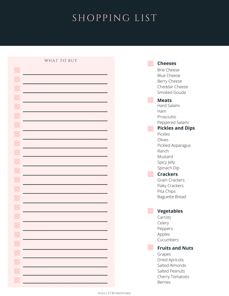 Easy Meat and Cheese Charcuterie Board Hallstrom Home