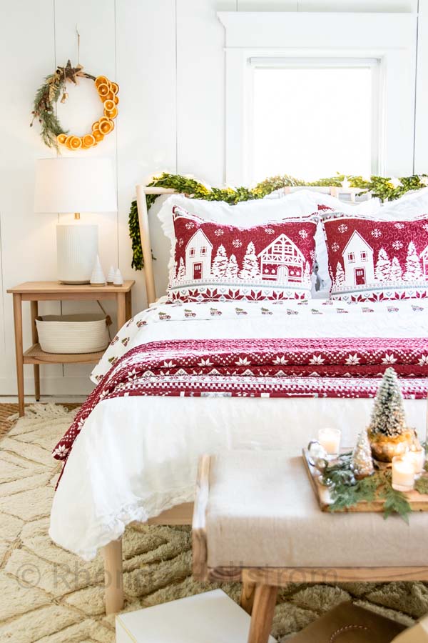 Hygge Scandinavian Christmas Bedroom