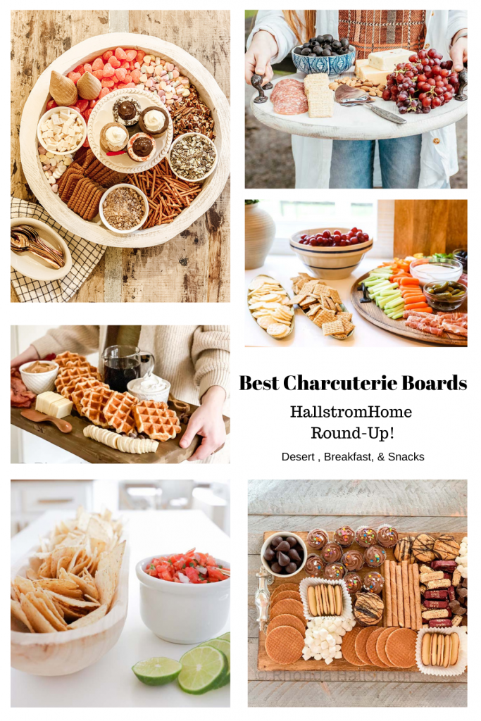 Best Charcuterie Boards / How to make Charcuterie Board / easy charcuterie boards / farmhouse style charcuterie boards / healthy charcuterie boards / desert charcuterie boards / best charcuterie board recipes / wood serving tray / sharing charcuterie board / charcuterie board for two / simple charcuterie board ideas / HallstromHome
