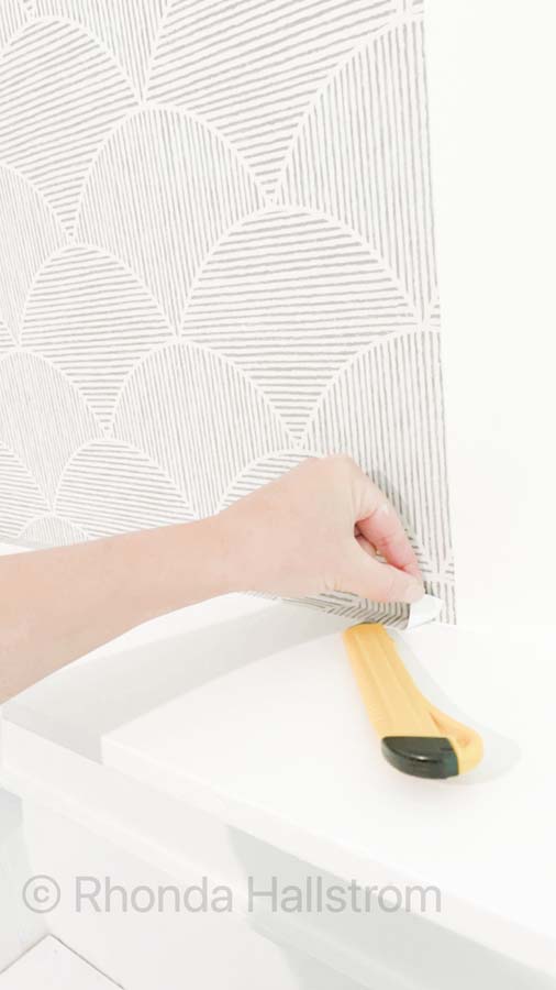 DIY Peel and Stick Wallpaper – Hallstrom Home
