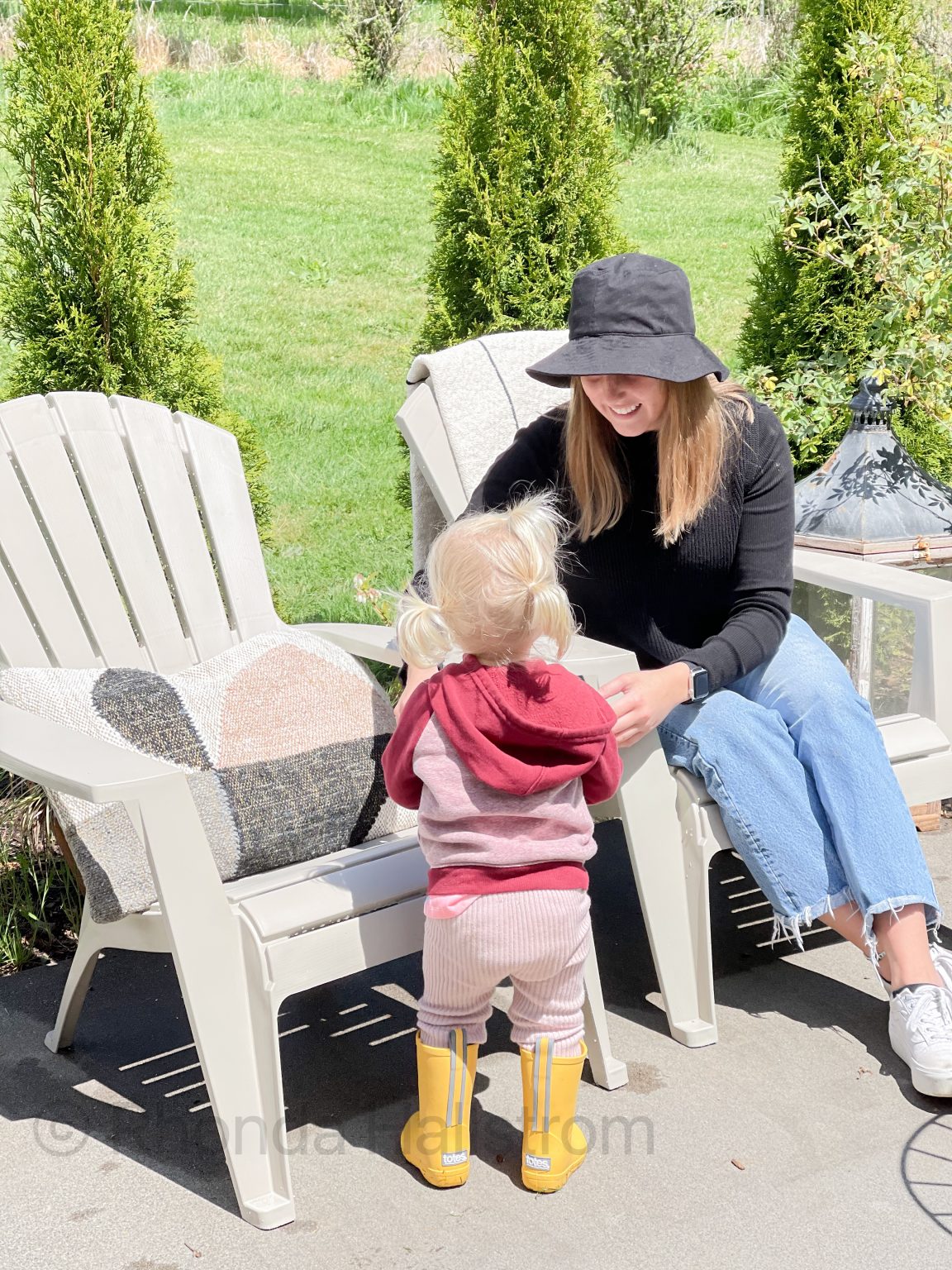 Chalk Painting Outdoor Furniture Hallstrom Home