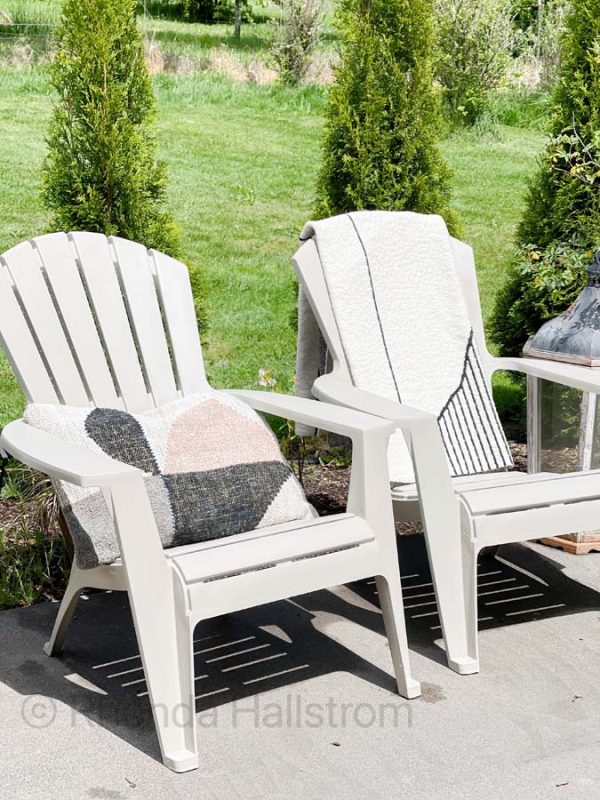Chalk Painting Outdoor Furniture Hallstrom Home
