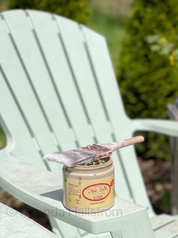 Chalk Painting Outdoor Furniture Hallstrom Home