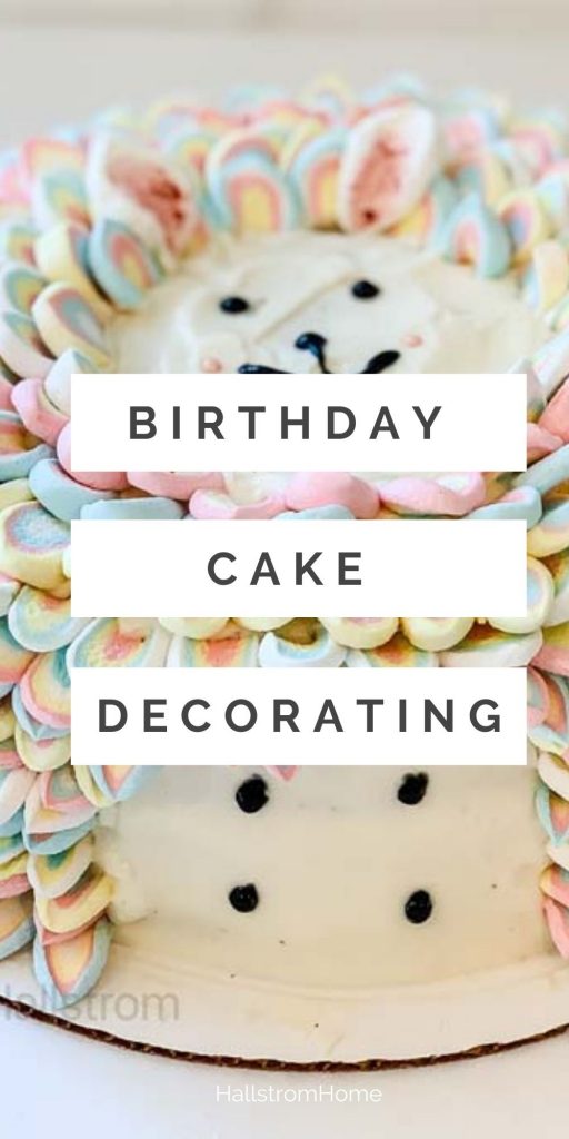 Birthday Cake Decorating / Girl Birthday Cake Ideas / Birthday Cake Ideas / Cake Decorating How To / Cake Decorating Easy / Cake Decorating Ideas Easy / HallstromHome