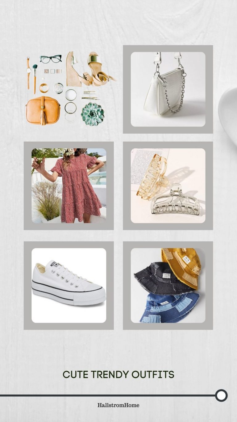 Cute Trendy Outfits / Trendy summer Outfits for teenage girls / summer fashion / clothing accessories / Hallstromhome