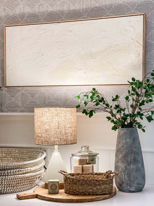 Plaster Wall Art DIY Hallstrom Home