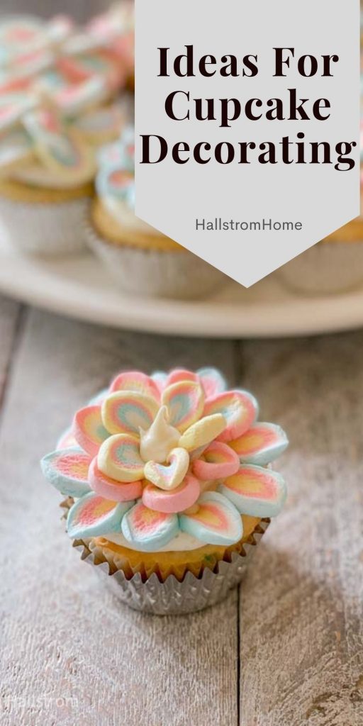 Ideas For Cupcake Decorating / How To Cupcake Decorating / Cupcake Ingredients / Cupcake How To Make / Cupcake Decorating Easy Ideas / Cupcake Decorating With Tips / Cupcake Decorating How To / HallstromHome