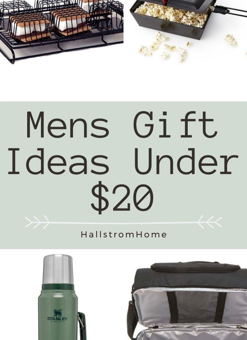 Mens Gift Ideas Under $20 / 10 Guys Gifts Under $20/ Fathers gifts under $20/ Inexpensive mens gifts / Fathers Day Gift Ideas / Birthday Ideas For men / HallstromHome