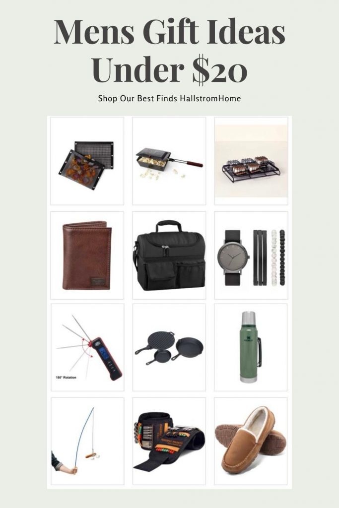 Mens Gift Ideas Under $20 / 10 Guys Gifts Under $20/ Fathers gifts under $20/ Inexpensive mens gifts / Fathers Day Gift Ideas / Birthday Ideas For men / HallstromHome