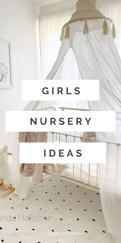 Girls Nursery Idea / Boho Nursery / Girls Nursery Decor / Girls Nursery Rug / Nursery Decor Girl / Ideas for Nursery Decor / Nursery Decor Wall / Modern Nursery / Nursery Rug / Rug for Nursery Girl / Nursery Decor For Girls / HallstromHome