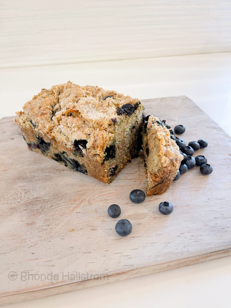 Recipe For Blueberry Zucchini Bread / Blueberry Zucchini Bread / Zucchini Bread With Blueberries / Zucchini Bread Recipe / Dessert With Blueberries / Blueberry Recipes / Bread Recipes / Blueberry Zucchini / HallstromHome