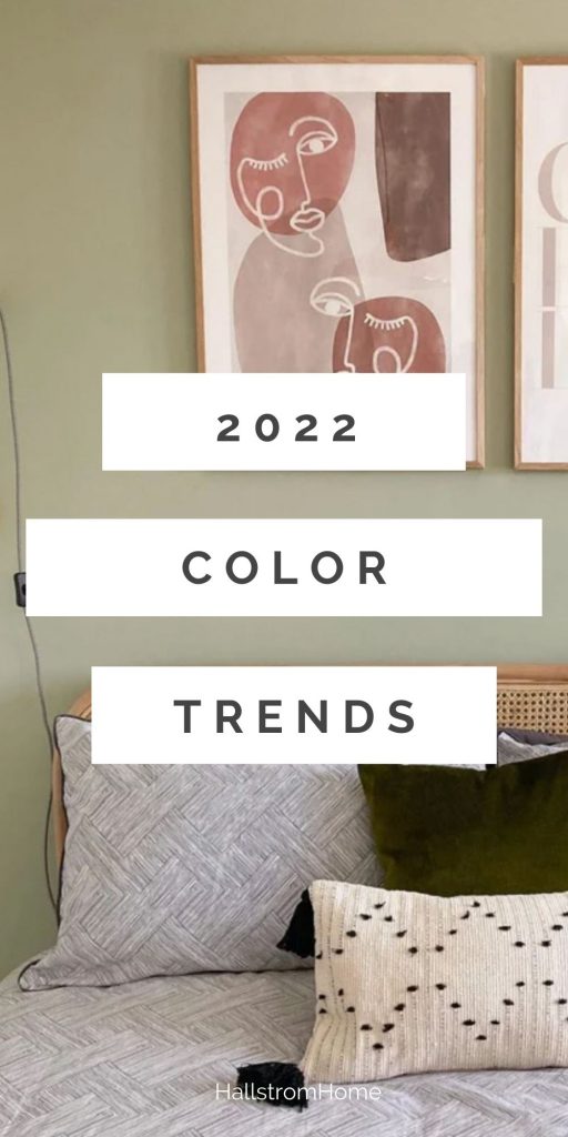 Color Trends For 2022 / Color Trends Living Room / Home Decor Color Trends / 2022 Color Trends / Color Home Trends / HallstromHome