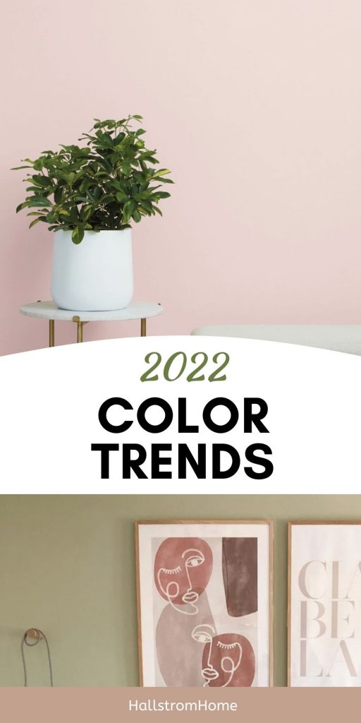 Color Trends For 2022 / Color Trends Living Room / Home Decor Color Trends / 2022 Color Trends / Color Home Trends / HallstromHome