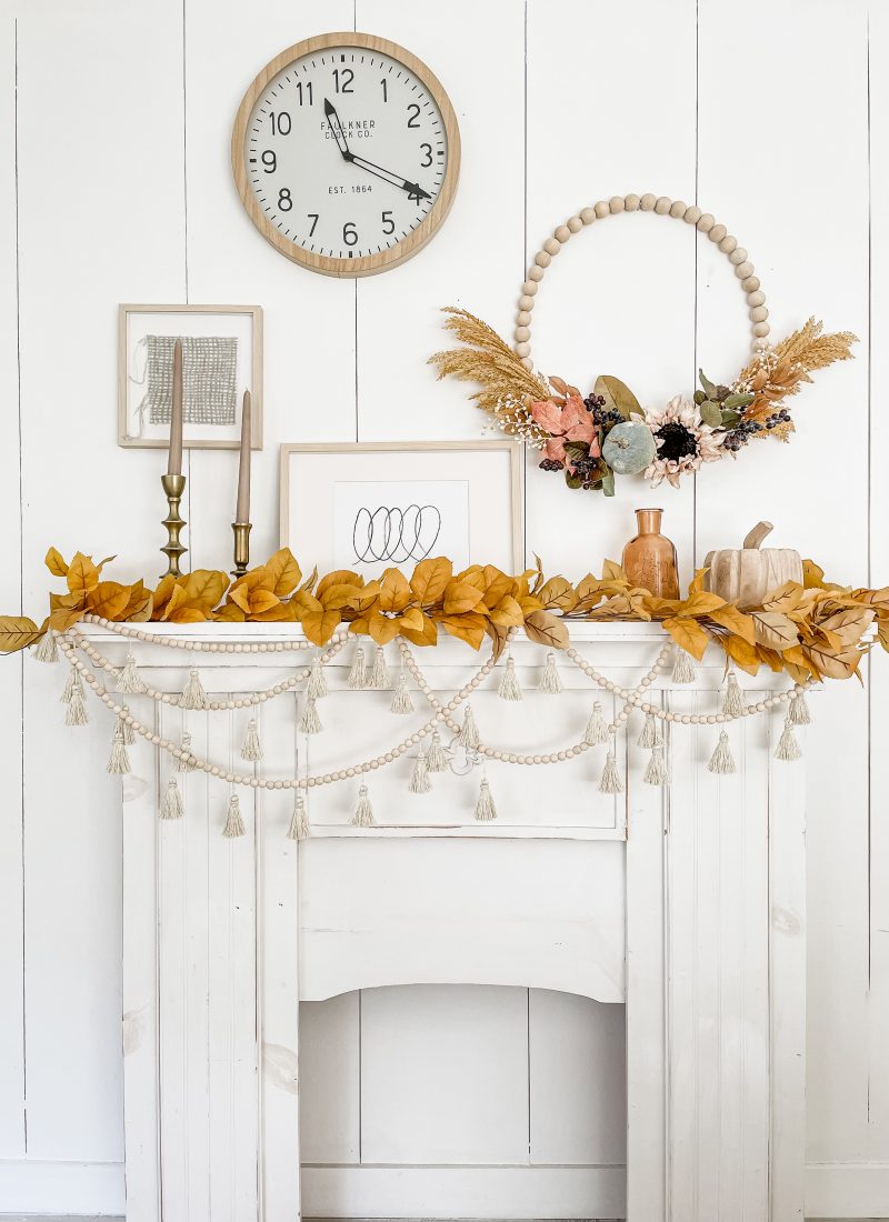 Fall Wreath How To Make / Fall Wreath Ideas DIY / DIY Wreath For Front Door / Fall Wreath DIY / Fall Wreath Making / How To Make Fall Wreath / Fall Wreath For Door / HallstromHome