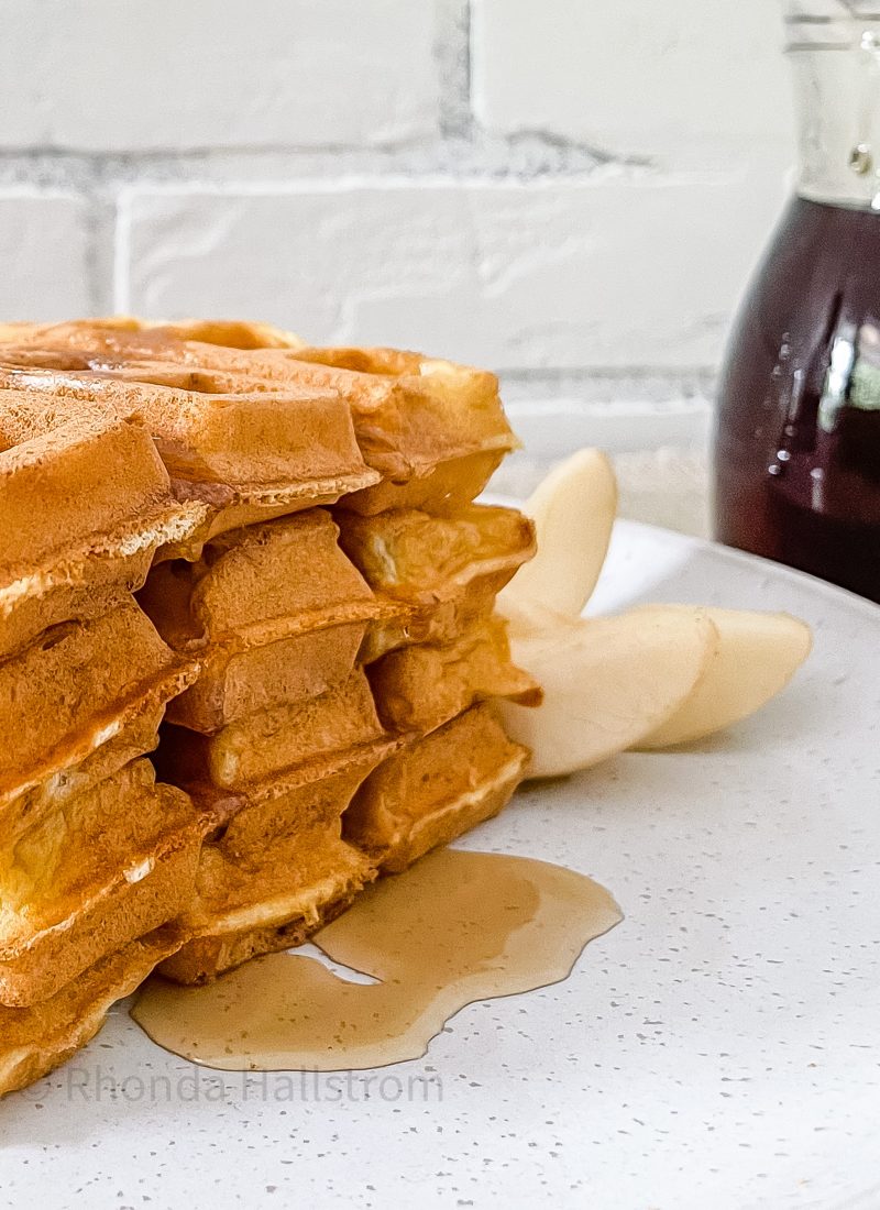 Recipe For Homemade Waffles