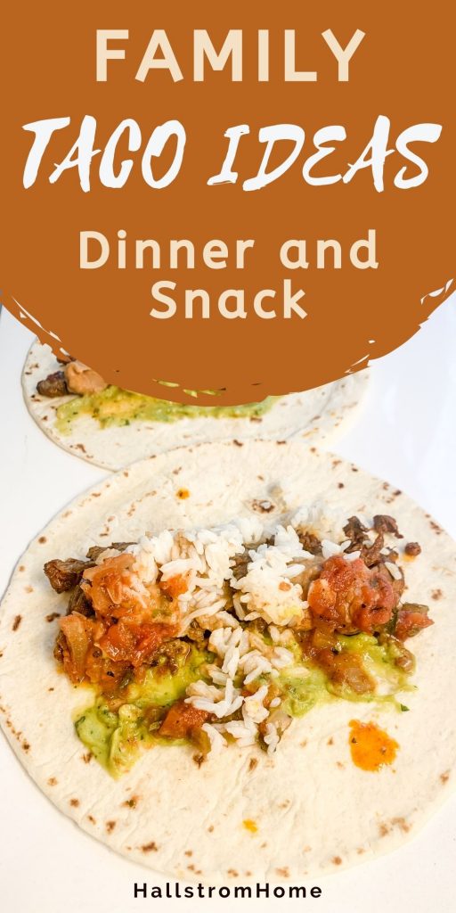Ideas For Taco Night / Taco Tuesday Ideas / Ingredients For Tacos / Healthy Taco Recipe / Keto Tacos / Vegetarian Taco Filling / Gluten Free / HallstromHome