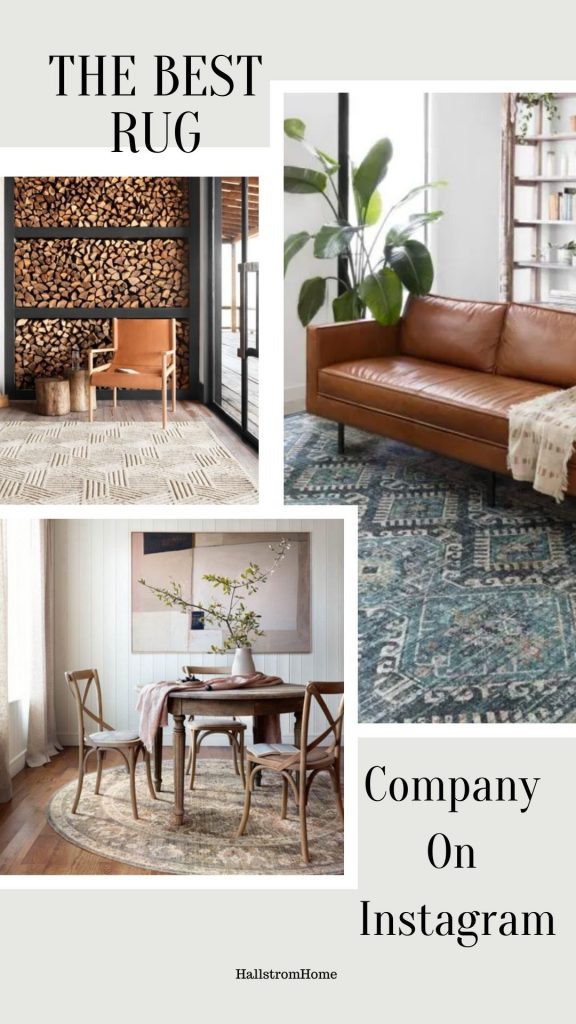 The Best Rug Company on Instagram / Modern Entry Rugs / Farmhouse Living Room Rugs / Large Rugs For Bedroom / Modern Farmhouse Style Area Rugs / Contemporary Living Room Rugs / Shop For Rugs Online / Hallstromhome