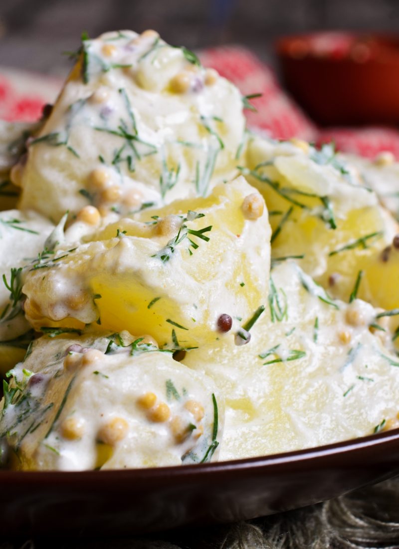 Potato Salad Homemade / Potato Salad Recipe Simple / Potato Salad Recipe Creamy / Potato Salad Recipe Southern / HallstromHome