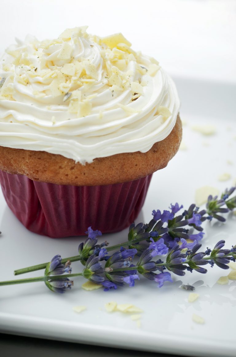 Vanilla Lavender Cupcakes Recipe