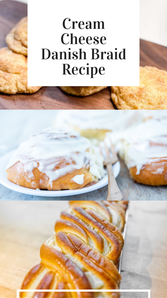 Cream Cheese Danish Braid Recipe / Cream Cheese Braid Bread / Cream Cheese Braid Recipe / Cream Cheese Bread Puff Pastry / HallstromHome