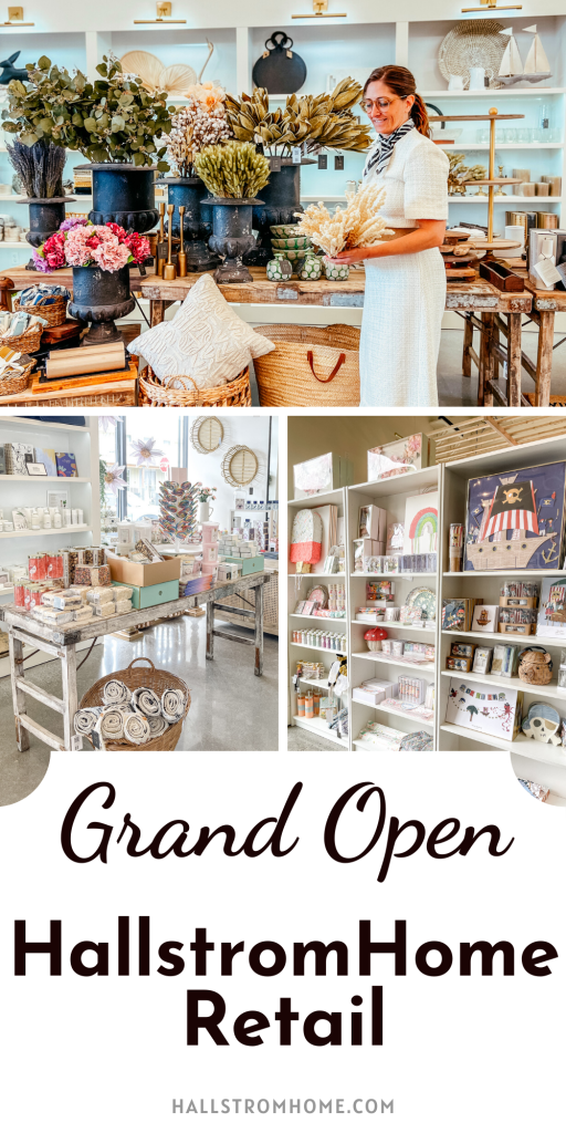 HallstromHome Grand Opening / Home Decor Retail Store / The perfect gifts / Custom Bedding and Furniture / Antique Kitchen Decor / HallstromHome