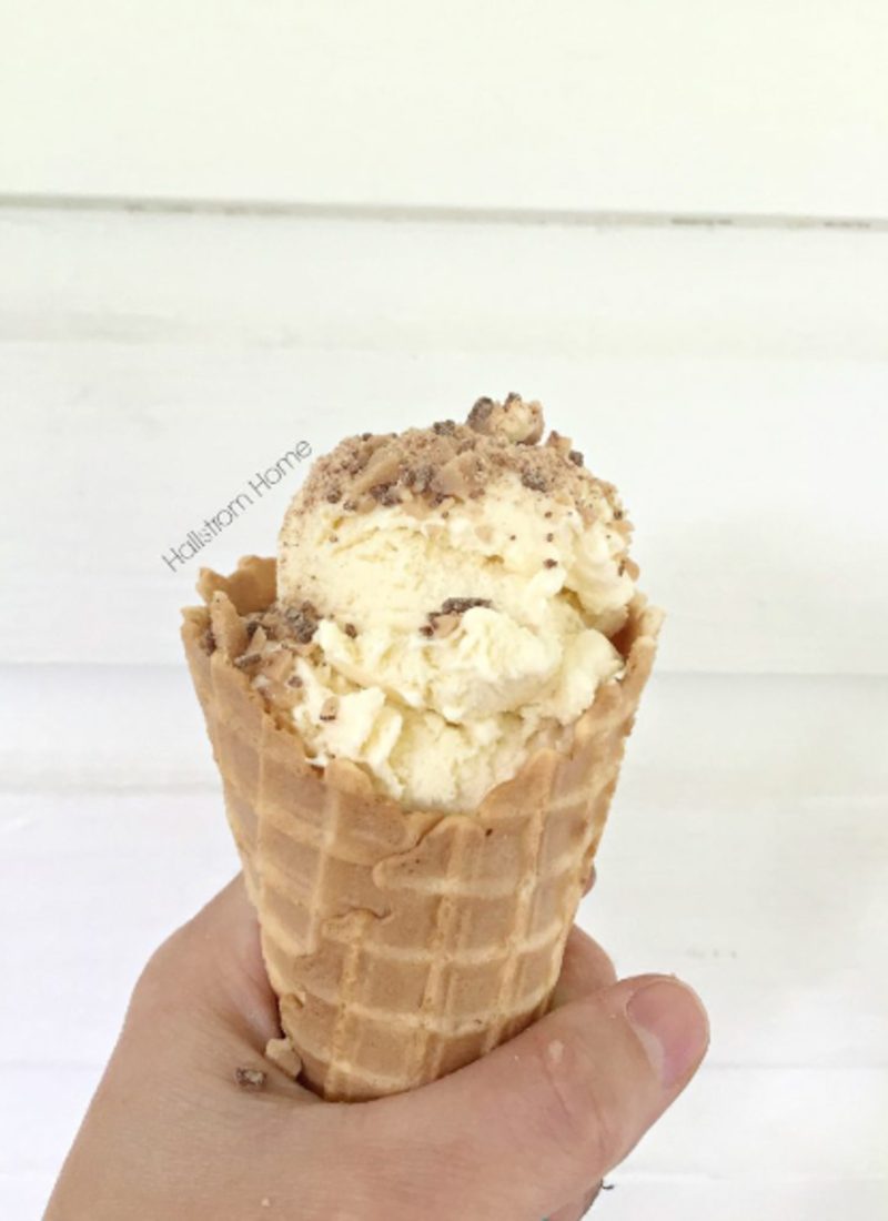 Classic Homemade Ice Cream / Homemade Vanilla Bean Ice cream for Cuisinart Ice cream machine / Fruity Homemade Ice cream Recipe