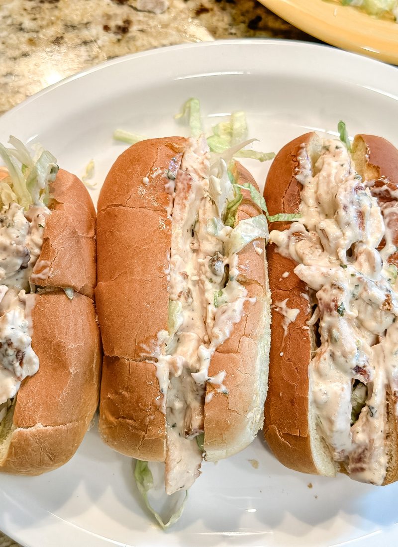 Grilled Chicken Salad Sandwich