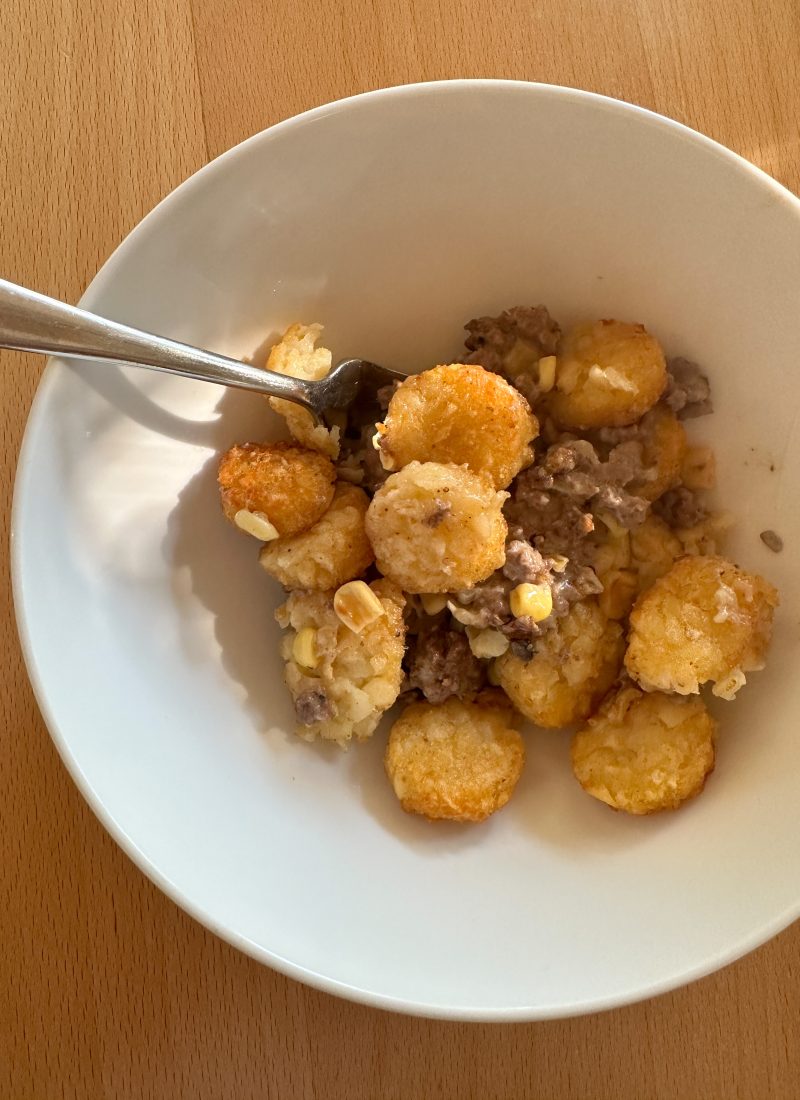 Easy Tater Tot Casserole