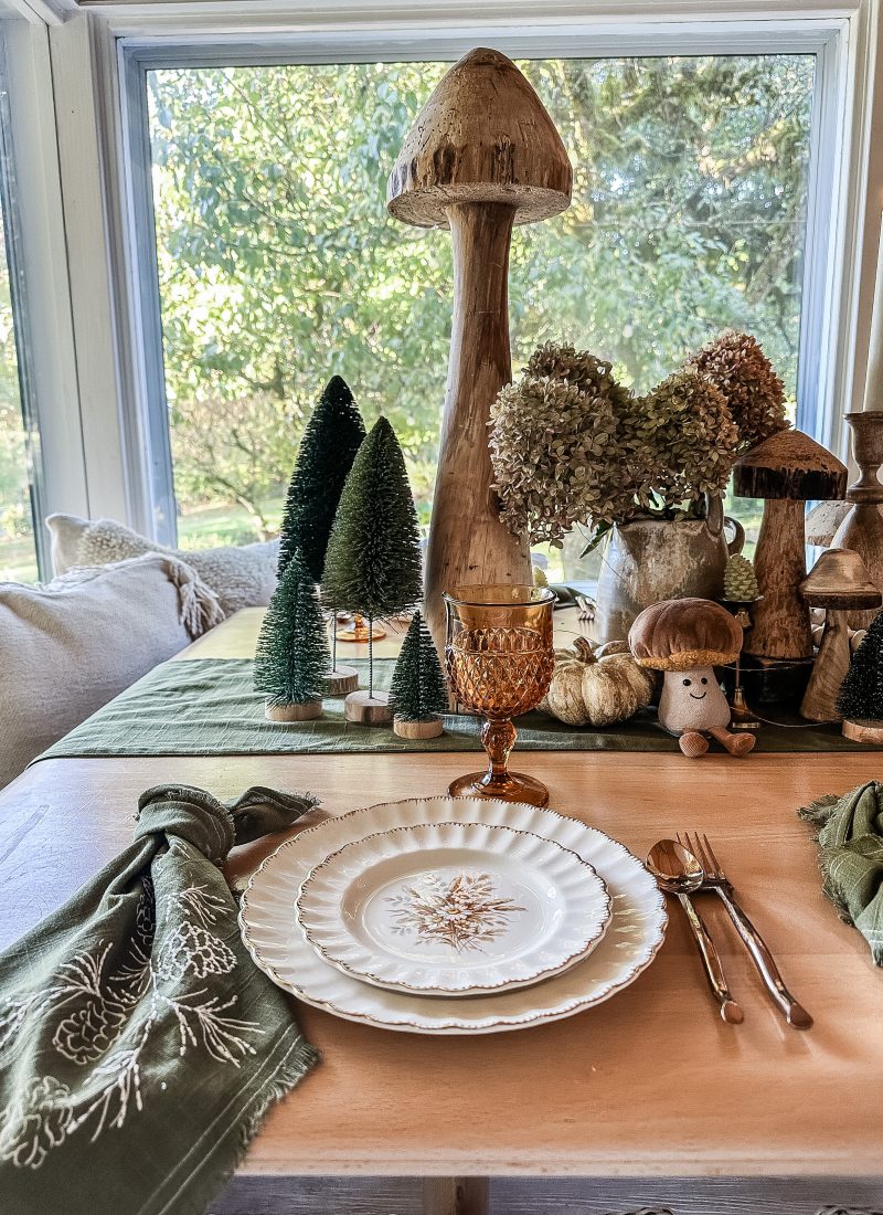 Fall Thanksgiving Tablescape