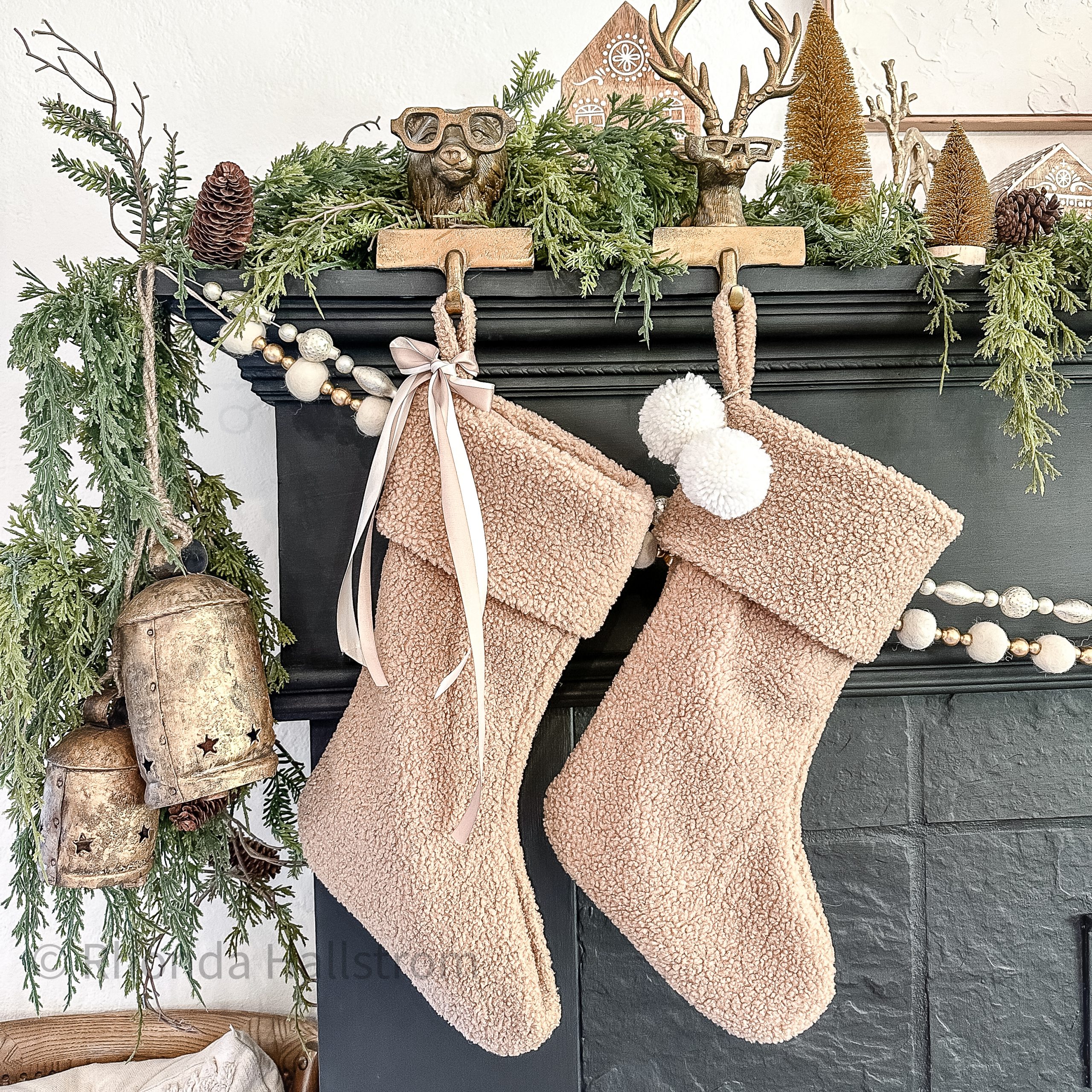 Handmade sales christmas stockings