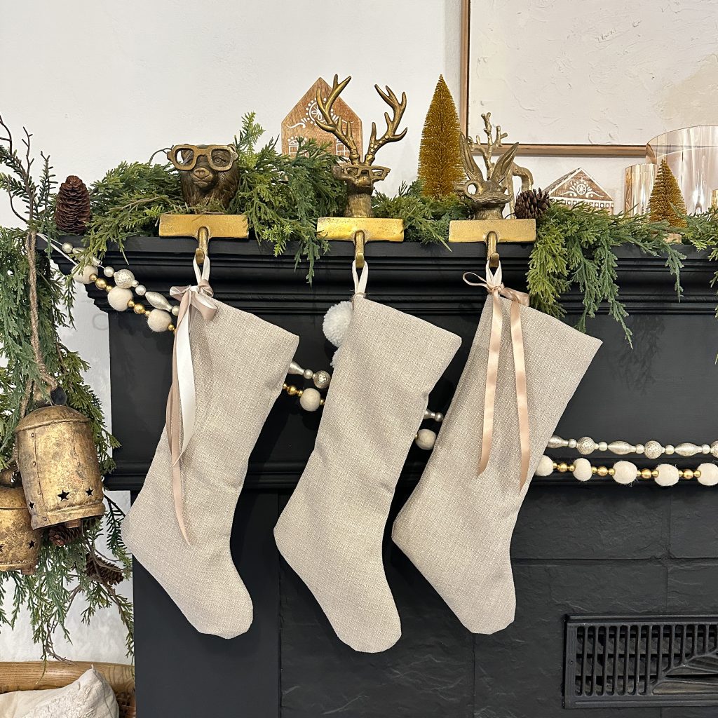 Handmade Christmas Stockings /farmhouse stockings/christmas decor/farmhouse christmas/christmas stockings/handmade stockings/hallstromhome