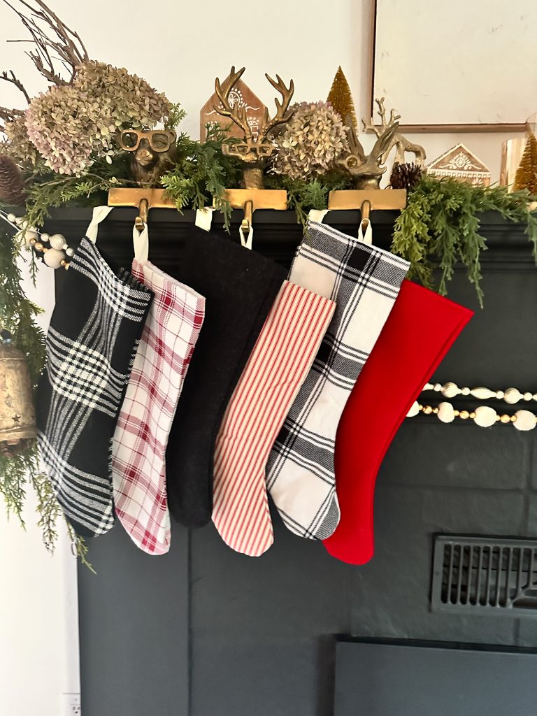 Handmade Christmas Stockings /farmhouse stockings/christmas decor/farmhouse christmas/christmas stockings/handmade stockings/hallstromhome