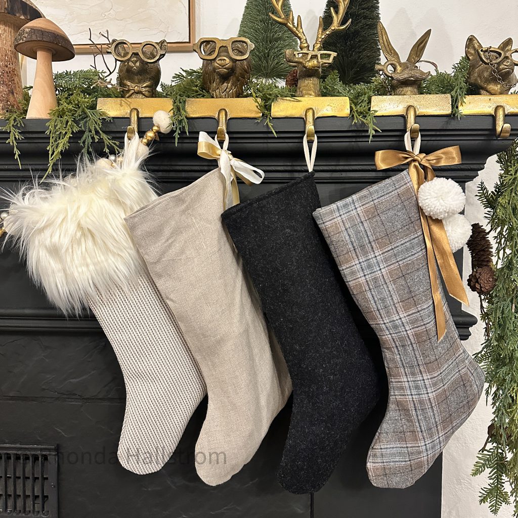 Handmade Christmas Stockings /farmhouse stockings/christmas decor/farmhouse christmas/christmas stockings/handmade stockings/hallstromhome