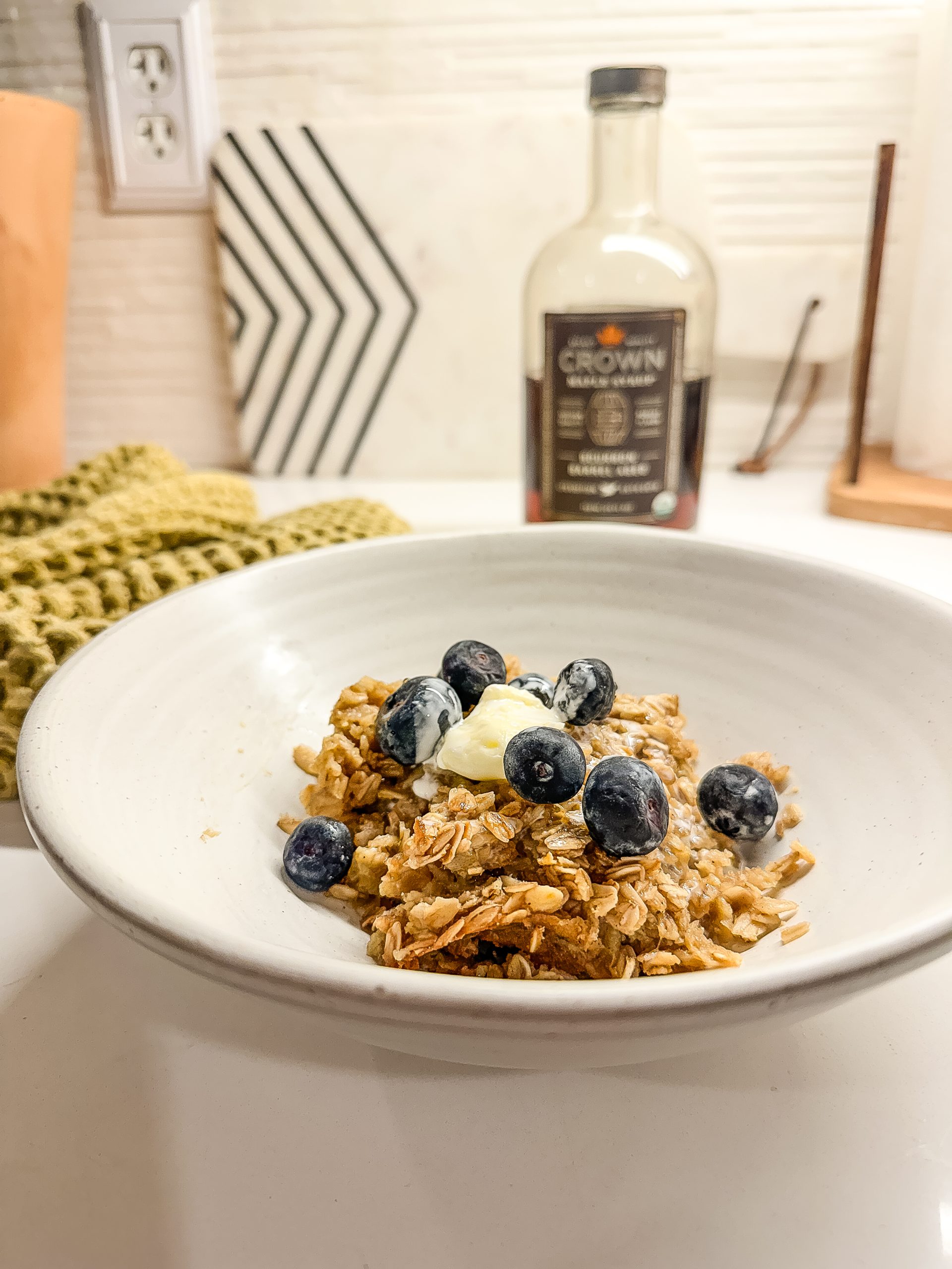 Homemade Baked Oatmeal