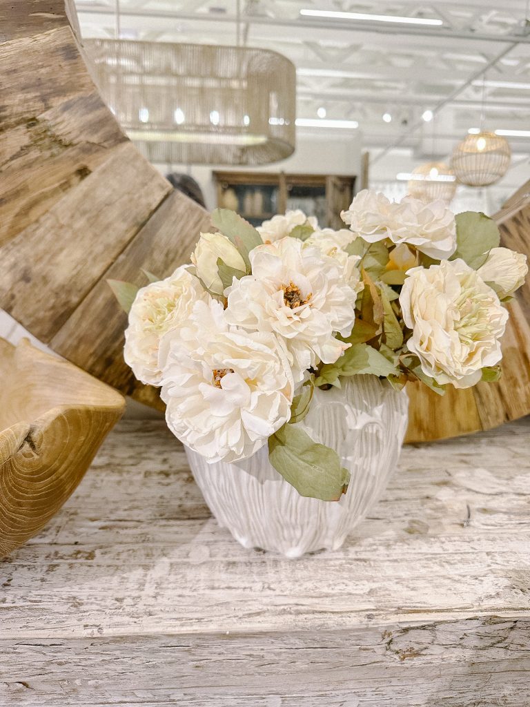 Best Faux Florals/farmhouse decor/faux ferns/easy bouquet/faux bouquet/faux sedums/realistic flowers/hallstrom home