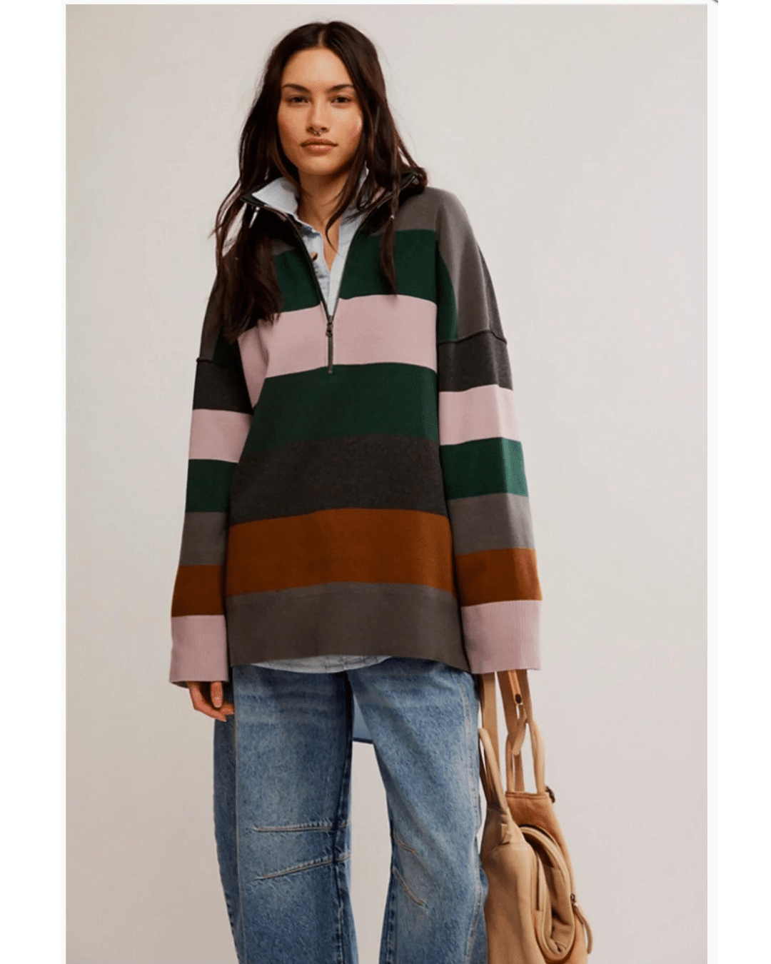 COASTAL STRIPE PULLOVER _ PINE GROVE COMBO COASTAL STRIPE PULLOVER / PINE GROVE COMBO
free people at hallstrom home